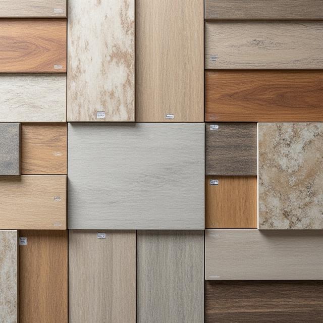 Texturas y colores personalizables de pisos vinílicos