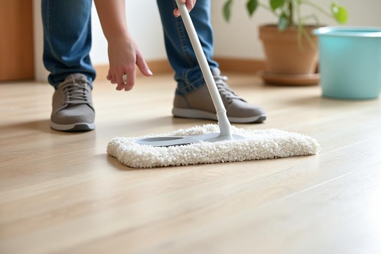 Pisos vinílicos de mantenimiento fácil